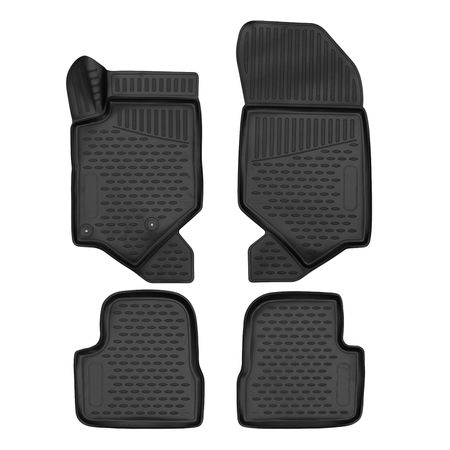 Gummimatten Peugeot 2008 2019-up 4 pcs