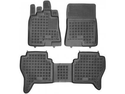 Gummimatten REZAW Mitsubishi PAJERO IV 2006 -  3 pcs