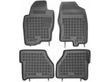 Gummimatten REZAW Nissan NAVARA III 2005 -  4 pcs