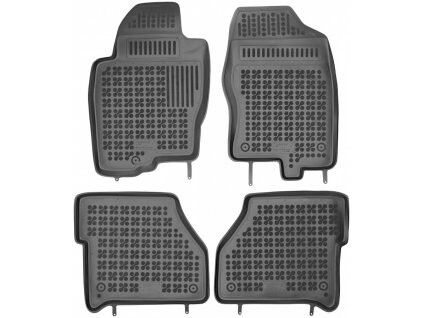 Gummimatten REZAW Nissan NAVARA III 2005 -  4 pcs