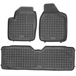 Gummimatten REZAW Seat ALHAMBRA I version 5 seats, (front, middle) 1996 - 2010 3 pcs