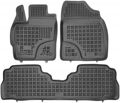 Gummimatten REZAW Toyota PRIUS+ 2012 - 2015 3 pcs