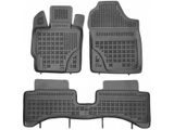 Gummimatten REZAW Toyota YARIS III Hybrid, facelift 2014 - 3 pcs