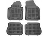 Gummimatten REZAW Volkswagen CADDY version 5 seats 2003 - 4 pcs