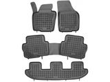 Gummimatten REZAW Volkswagen SHARAN II version 7 seats 2010 - 4 pcs