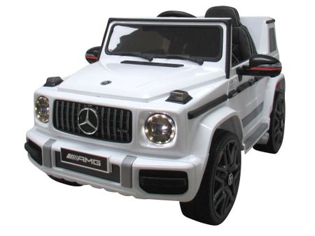 Elektrisches Kinderauto Mercedes G63 weiß