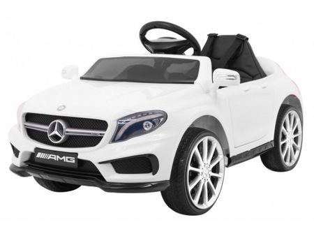 Elektrisches Kinderauto Mercedes GLA45 weiß