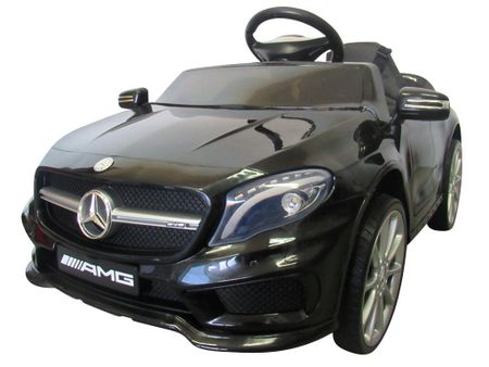 Elektrisches Kinderauto Mercedes GLA45 schwarz