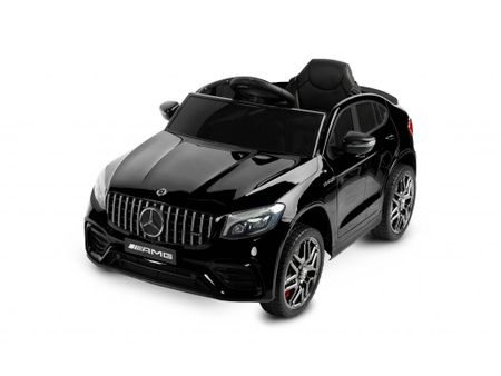 Elektrisches Kinderauto Mercedes GLC 63S schwarz Ein-Sitzer