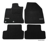 Textil Fussmatten mit Logo Nissan Qashqai 2014-2018 4pcs