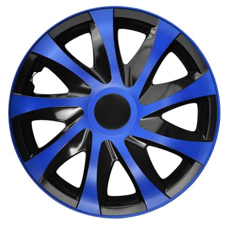 Radkappen Alfa Romeo Draco CS 15" Blue & Black 4ks