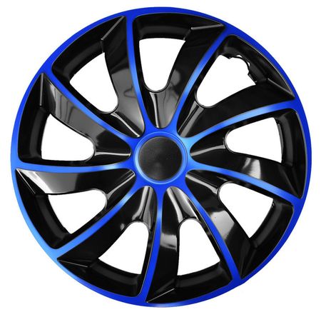 Radkappen Alfa Romeo Quad 15" Blue & Black 4ks