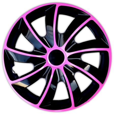 Radkappen Alfa Romeo Quad 15" Pink & Black 4ks