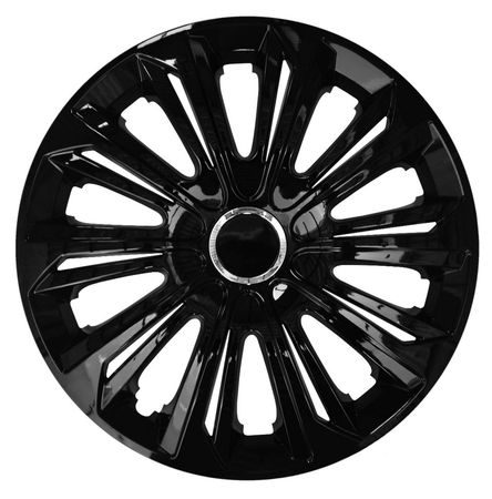 Radkappen Alfa Romeo Strong 15" Black lak. 4ks