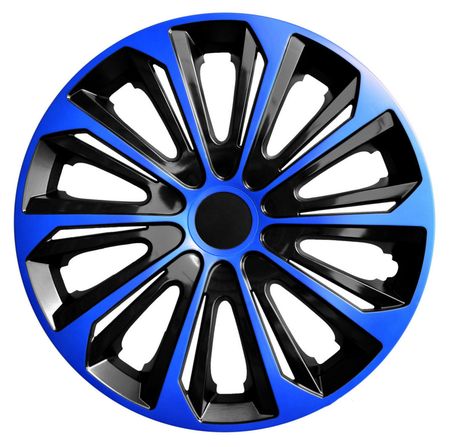 Radkappen Nissan Strong 16" Blue & Black 4ks