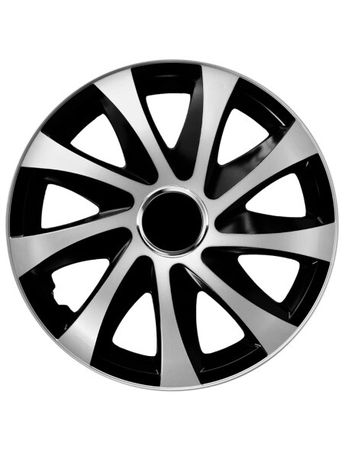 Radkappen Alfa Romeo DRIFT extra silver/black 15" 4ks set