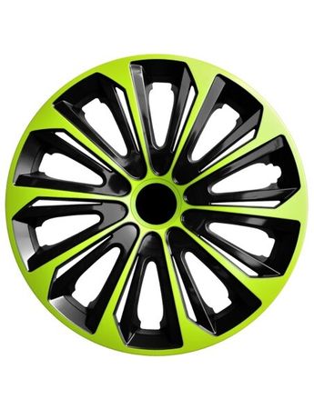 Radkappen Alfa Romeo Strong 15" Green & Black 4ks