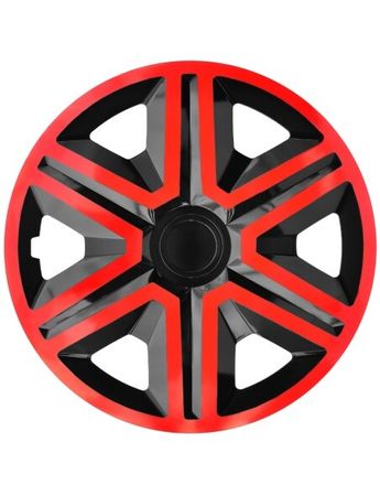 Radkappen Audi ACTION red/black 14" 4ks set