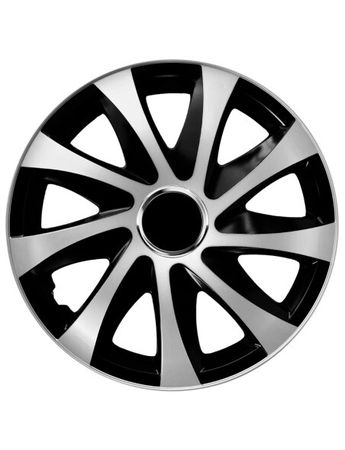 Radkappen Chevrolet DRIFT extra silver/black 14" 4ks set