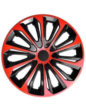 Radkappen Mazda Strong 16" Red & Black 4ks