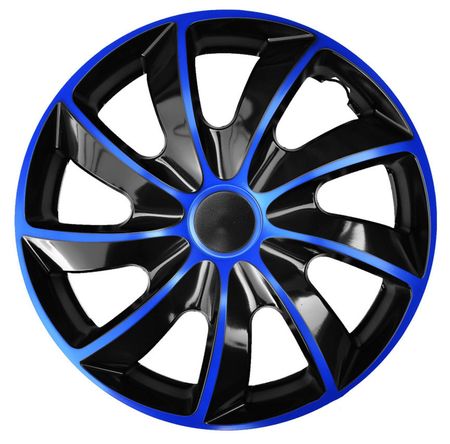 Radkappen Volkswagen Quad 14" Blue & Black 4ks