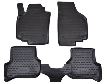 Gummimatten Seat Altea 2005-2009 4 pcs