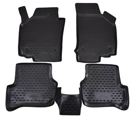 Gummimatten Seat Leon 2006-2012 4 pcs