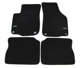 Textil Fussmatten mit Logo Seat Leon I 1999-2005 4pcs