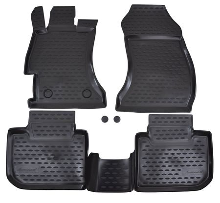 Gummimatten Subaru XV 2012-up 4 pcs