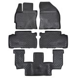 Gummimatten Toyota Verso 3 rows 2009-2013 5 pcs