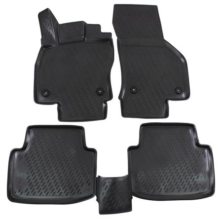 Gummimatten VW Passat B8 2015-up 4 pcs